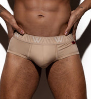 LVW AMSTERDAM Luxury Brief Smooth Lycra Jersey Briefs Nude Sand 13 - SexyMenUnderwear.com