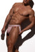 LVW AMSTERDAM Luxury Jockstrap Smooth Jersey Lycra Eco-Jock Salmon Pink 14 - SexyMenUnderwear.com