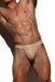 LVW AMSTERDAM Luxury Jockstraps Smooth Jersay Lycra Eco Jock Sand Nude 14 - SexyMenUnderwear.com