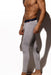 LVW AMSTERDAM Luxury Leggings Activewear Lightweight Light Grey 15 - SexyMenUnderwear.com