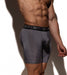 LVW AMSTERDAM Tight Sport Shorts Gym Jammer Activewear Charcoal 20 - SexyMenUnderwear.com