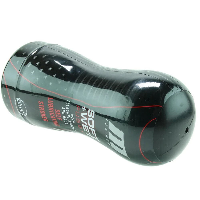 M For Men Soft + Wet Pussy Masturbator Pleasure Ridges Orbs Red 6 - SexyMenUnderwear.com