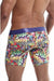 Malebasics Boxer Hipster Quick Dry Fabric Long Boxer Fun Print MB202 4 - SexyMenUnderwear.com
