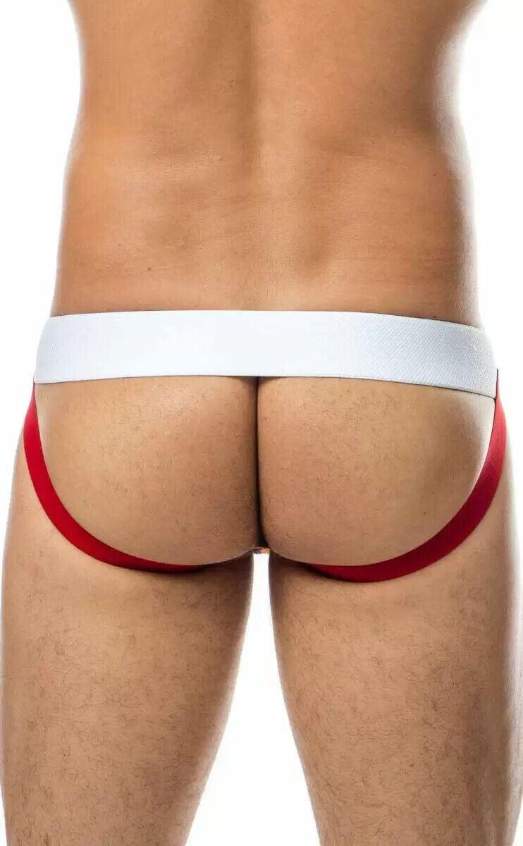 Malebasics Jockstrap MOB Gay Pride Colours Premium Lycra Jock MBL109 - SexyMenUnderwear.com