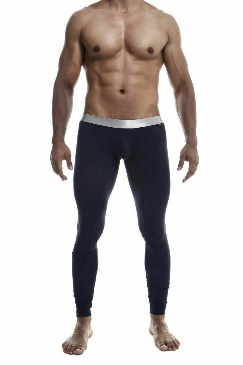 Malebasics Legging Classic Pima Long Johns Navy MB105 2 - SexyMenUnderwear.com