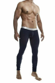 Malebasics Legging Classic Pima Long Johns Navy MB105 2 - SexyMenUnderwear.com