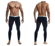Malebasics Legging Classic Pima Long Johns Navy MB105 2 - SexyMenUnderwear.com