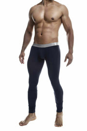 Malebasics Legging Classic Pima Long Johns Navy MB105 2 - SexyMenUnderwear.com