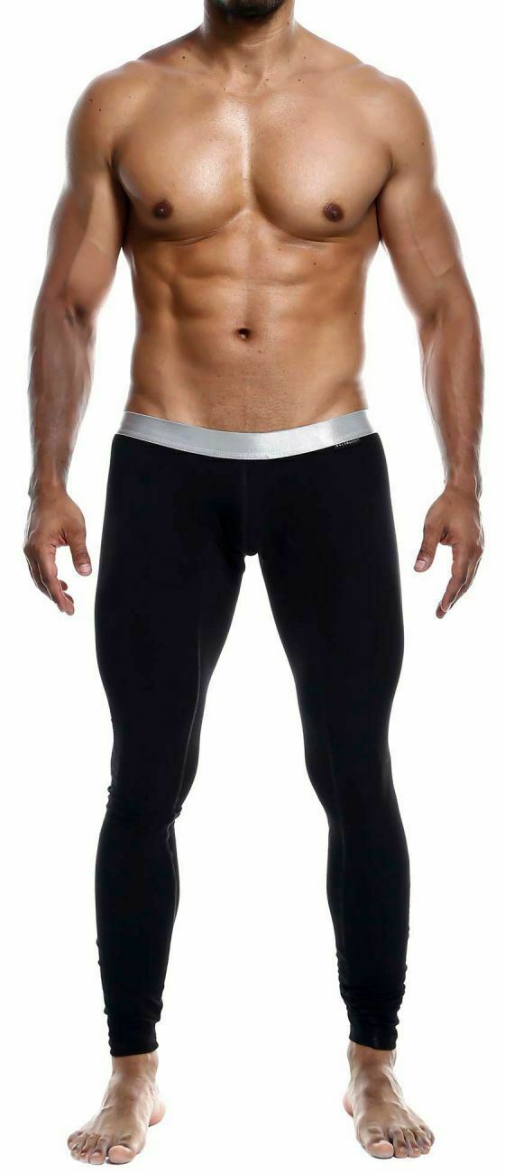 Malebasics Mens Legging Classic Pima Long Johns Onix MB105 2 - SexyMenUnderwear.com