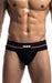 Malebasics MOB Eroticwear Jock Fetish Classic Jockstrap Low-Rise Black MBL100 1 - SexyMenUnderwear.com