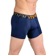 MAO Boxer Sports Classy Casual Super Soft Men Boxer Navy Orange 1113.11 7 - SexyMenUnderwear.com