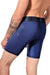 MAO Sport Boxer Shorts New Gel Print Design Quick-Dry Long Boxer Navy Azul 7061 12 - SexyMenUnderwear.com