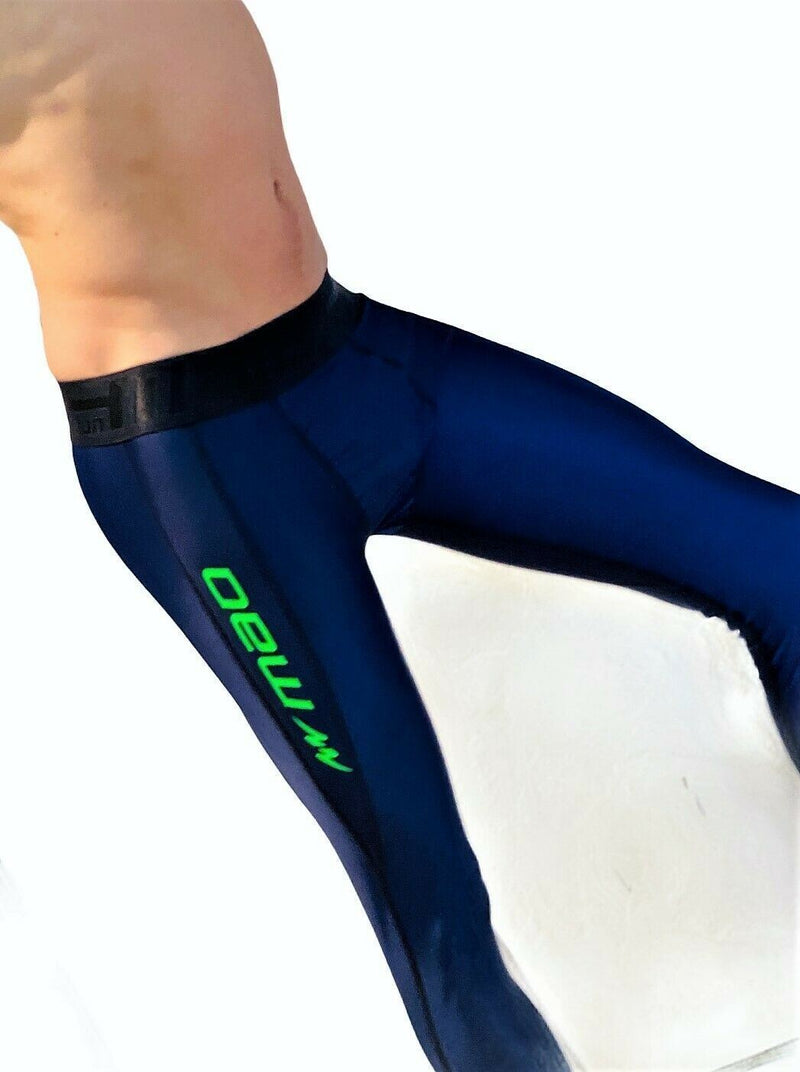 MAO Sport Compression Legging SportWear Pants Navy 12814 14 - SexyMenUnderwear.com