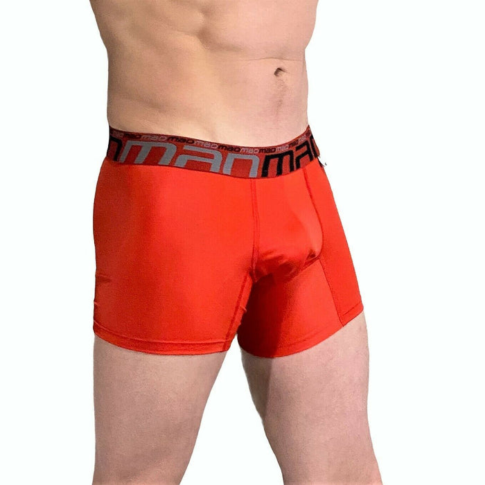 MAO Sports Boxer Gym Soft Comfy Under pants Red 1113.11 7 - SexyMenUnderwear.com