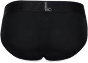 MAO Sports Briefs DOT Comfy Soft Mesh Brief Black 13612 9 - SexyMenUnderwear.com