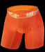 MAO Sports Cotton Boxer Long With Smart Seams Microfiber Orange 1055 13 - SexyMenUnderwear.com