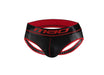 MAO Sports Jockstrap Suspensorio Line Perforated Mesh Gym Jock Black 1 - SexyMenUnderwear.com