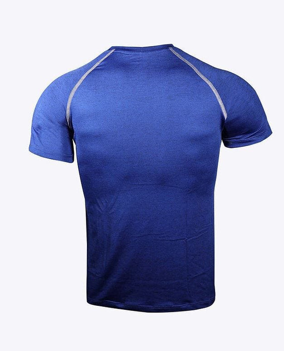 MAO Sports T-Shirts Playera Cyclismo Muscle Compression Shirt Blue Azul 14 - SexyMenUnderwear.com