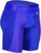 MAO USA Boxer Sports Compression Shorts Mid-Cut Microfibre Royal 1111.1 4 - SexyMenUnderwear.com