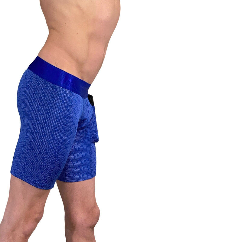 MAO USA Boxer Sports With Cell Phone Side Pocket Gym Underwear Royal 1111.39 2 - SexyMenUnderwear.com