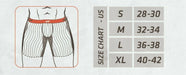 Mao USA Long Boxer Compression Mid-Cut Soft Comfy Boxers Burg 1113.4 10 - SexyMenUnderwear.com