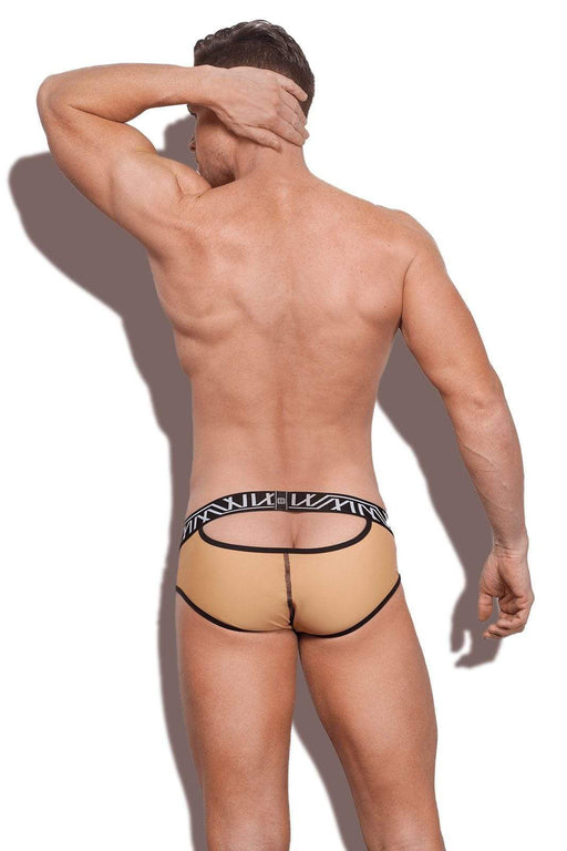 Marco Marco Brief Flux Half-Moon Signature sexy underwear Open-Back Nude 1 - SexyMenUnderwear.com