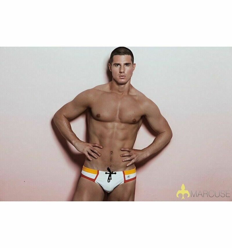 Marcuse Aviator Swim-Brief Swimwear Red 2 - SexyMenUnderwear.com