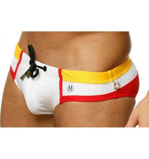 Marcuse Aviator Swim-Brief Swimwear Red 2 - SexyMenUnderwear.com