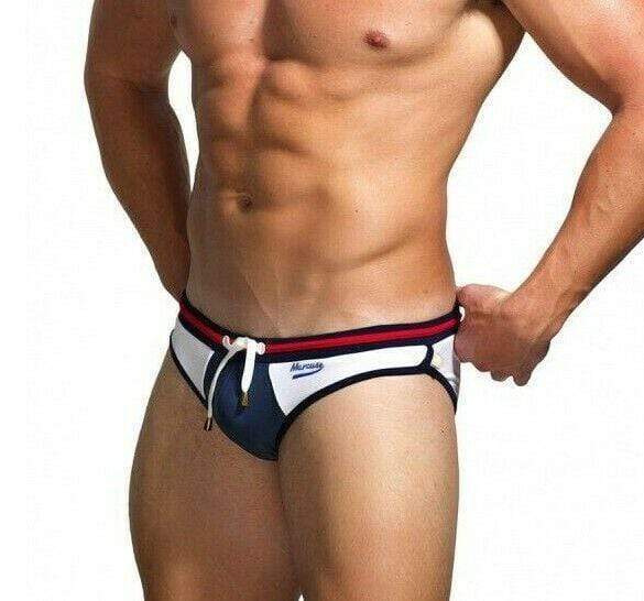 Marcuse Dragon Swim-Brief Swimwear Blue 06816 2 - SexyMenUnderwear.com