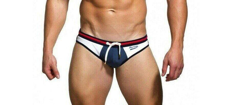 Marcuse Dragon Swim-brief Swimwear White 2 - SexyMenUnderwear.com