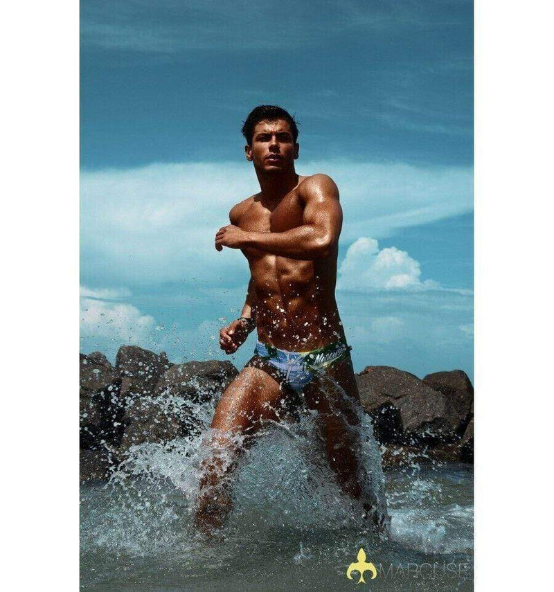 MARCUSE Janeiro Swim-Brief Swimwear Blue 1 - SexyMenUnderwear.com