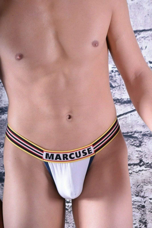 Marcuse Marcuse Thong Egoist Mens Tangas Sporty And Sexy T-Back White 8