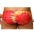 Marcuse Paradise Swim-Brief Swimwear Orange Tie Dye 1 - SexyMenUnderwear.com