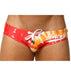 Marcuse Paradise Swim-Brief Swimwear Orange Tie Dye 1 - SexyMenUnderwear.com