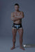 MASKULO Boxer Trunks Youngero Mesh Codpiece Regular Rear White TR051-80 20 - SexyMenUnderwear.com