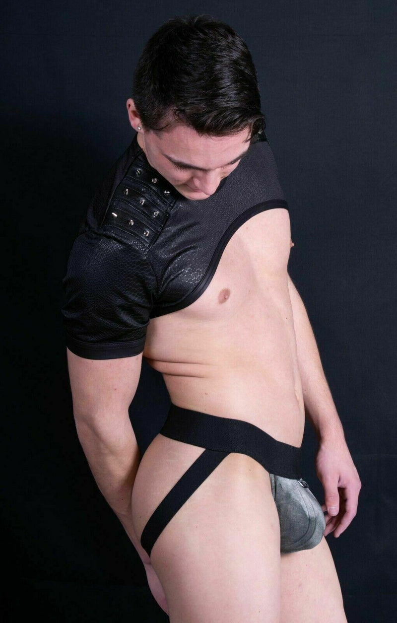 MASKULO Jockstrap Enforce Fetis Jock Army Dirty JS132-93 20 - SexyMenUnderwear.com