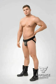MASKULO Jockstrap Enforce Fetis Jock Army Dirty JS132-93 20 - SexyMenUnderwear.com
