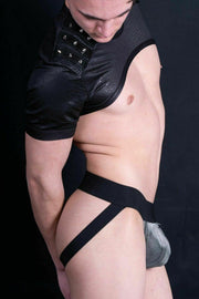 MASKULO Jockstrap Enforce Fetis Jock Army Dirty JS132-93 20 - SexyMenUnderwear.com