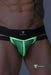 MASKULO Jockstrap Youngero Fetish 3D-2 layer Mesh Jocks Neon Green JS050-37 12 - SexyMenUnderwear.com