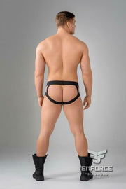 MASKULO Jockstraps EnForce Shot Belt Codpiece Jocks Army Green JS130 11 - SexyMenUnderwear.com