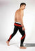 MASKULO Legging Spandex Youngero Fetish Regular Rear Stretchy Red LG31-10 26 - SexyMenUnderwear.com