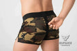 MASKULO Short EnForce Two-sided Zipper Camouflage Shorts Boxer Mesh SH131 18 - SexyMenUnderwear.com