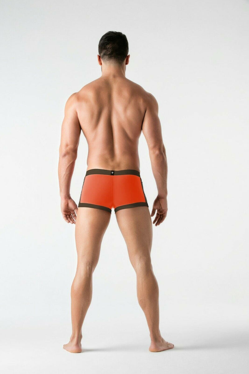 MASKULO Swim-Trunk SHARK Swimwear With Zip Front Imitation Carrot SW0805-17 32 - SexyMenUnderwear.com