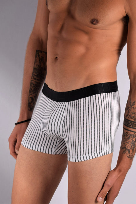 Medium Boxer HOM FRANCE Dandysm Bussines Ultra Chic Modal Fabric MEDIUM 1 - SexyMenUnderwear.com
