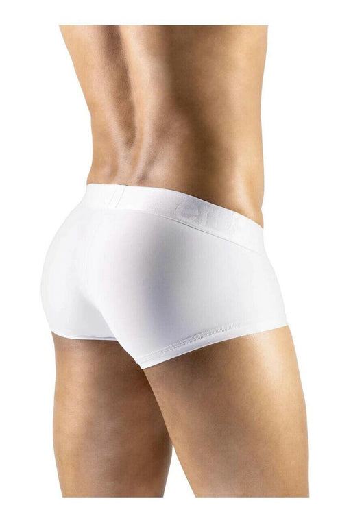 MEDIUM ErgoWear MAX XV Boxer Briefs Stetchy Microfiber White Boxer 1179 32 - SexyMenUnderwear.com