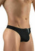 MEDIUM ErgoWear Swim-Tanning Thongs X4D Swim Thong Microfiber Black 0943 19 - SexyMenUnderwear.com