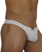 MEDIUM ErgoWear Thongs Feel Modal Mens Tangas Silky Fabric White 0703 16 - SexyMenUnderwear.com