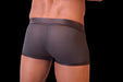 Medium Gregg Homme High-rise Honeycomb Boxer Brief Charcoal 132206 72 - SexyMenUnderwear.com