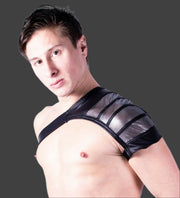 MEDIUM Gregg Homme Jock & Crop-Top Kit Mercury Metallic Silver 132634 129a - SexyMenUnderwear.com