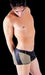 Medium Gregg Homme Player Boxer Brief Black army green 19505 MX3 - SexyMenUnderwear.com